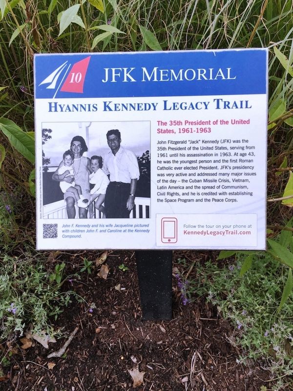 JFK Memorial Marker image. Click for full size.