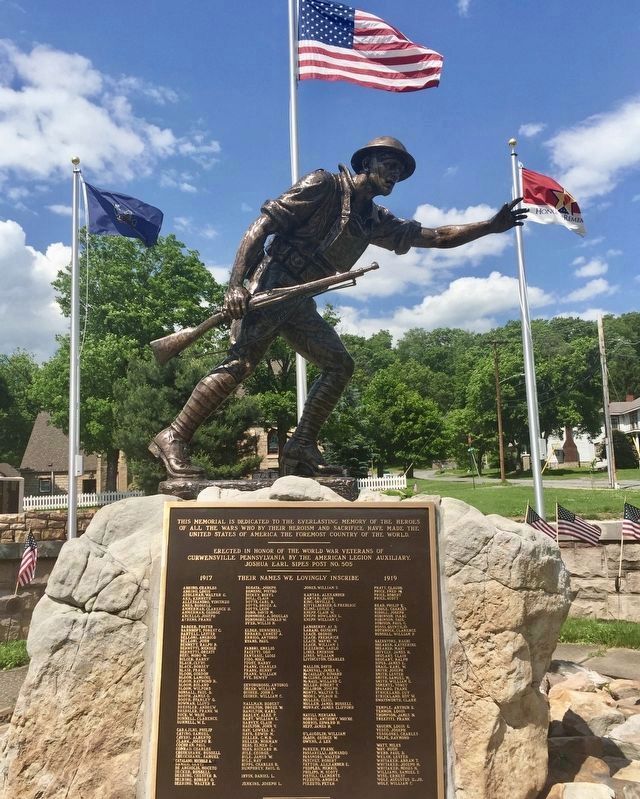 Doughboy Monument image. Click for full size.
