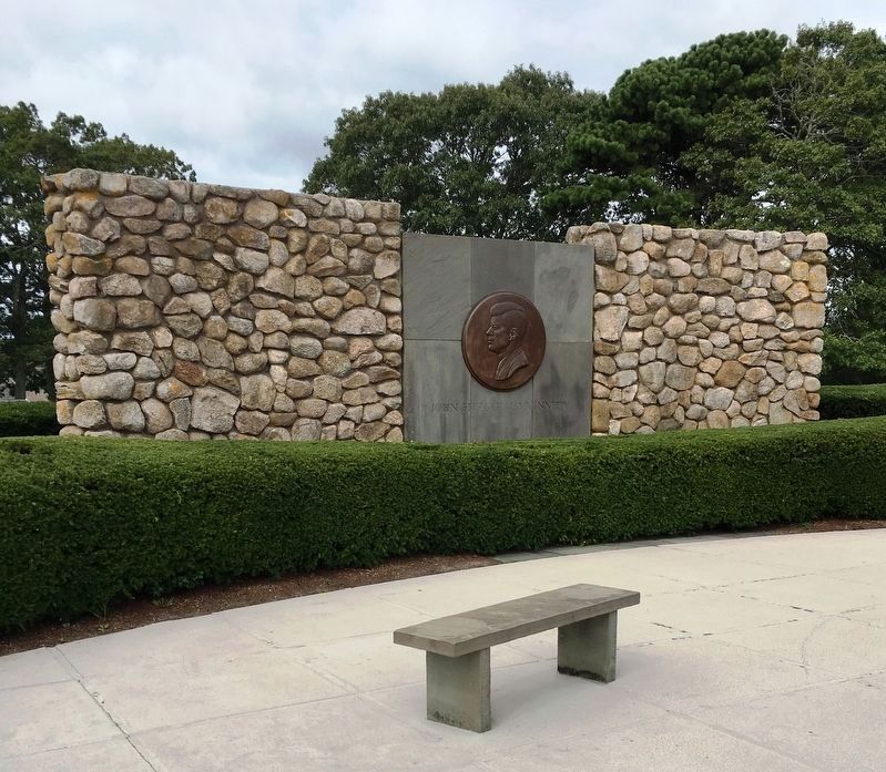 John F. Kennedy Memorial image. Click for full size.
