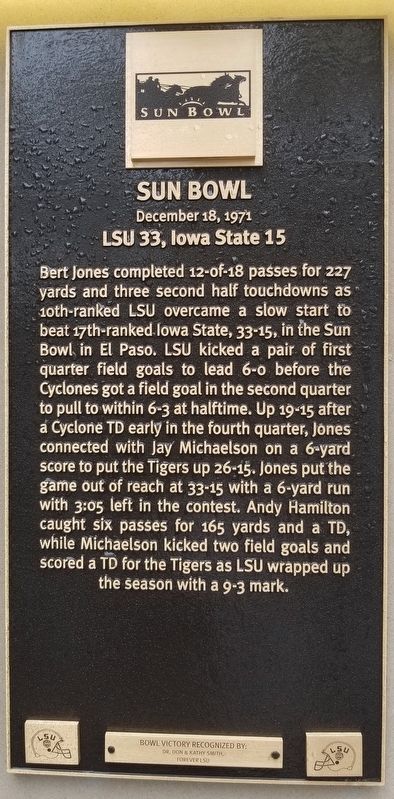 Sun Bowl Marker image. Click for full size.