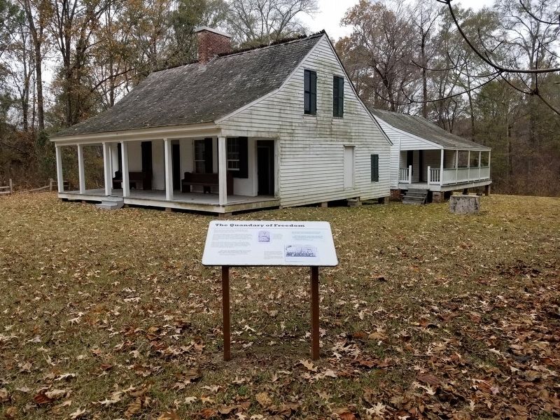 The Quandry of Freedom Marker. Click for full size. The Quandry of Freedom Marker image. Click for full size.