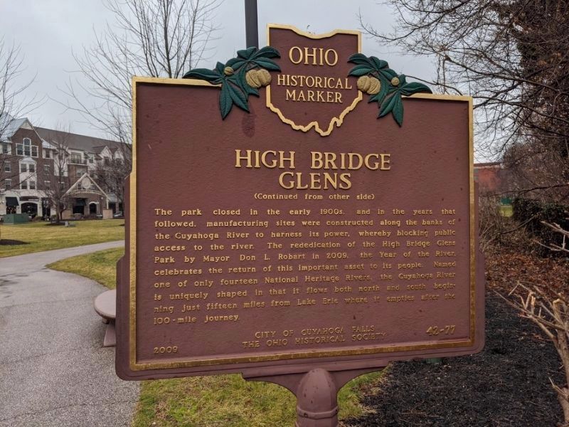 High Bridge Glens Marker image. Click for full size.