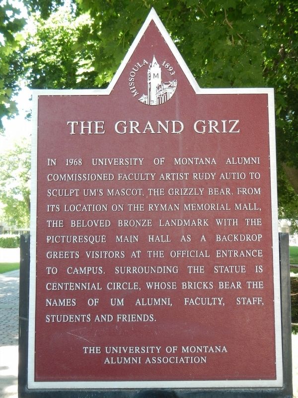 The Grand Griz Marker image. Click for full size.
