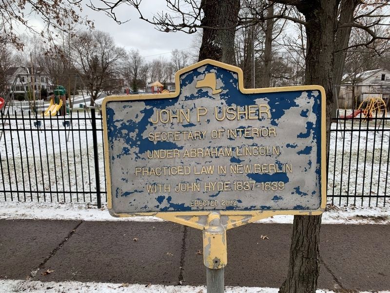 Side of marker facing the street image. Click for full size.