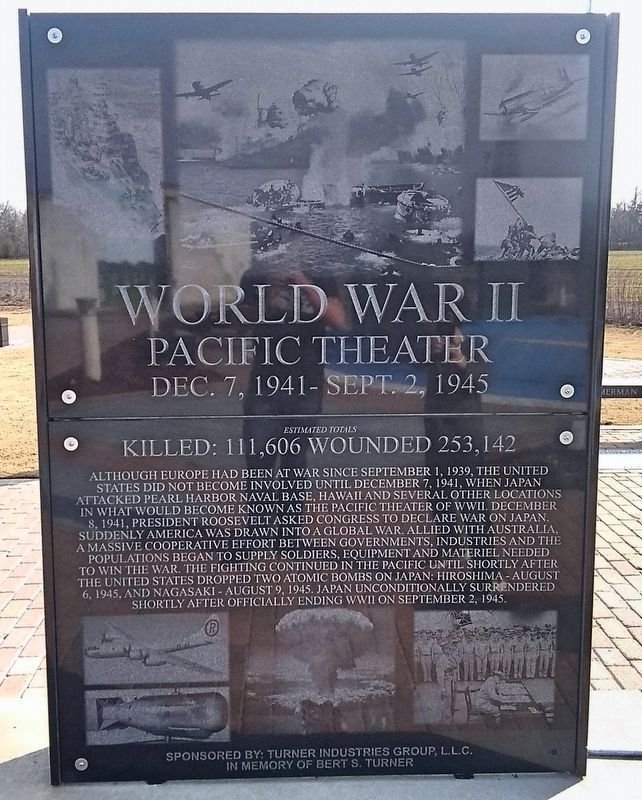 World War II Pacific Theater Memorial image. Click for full size.
