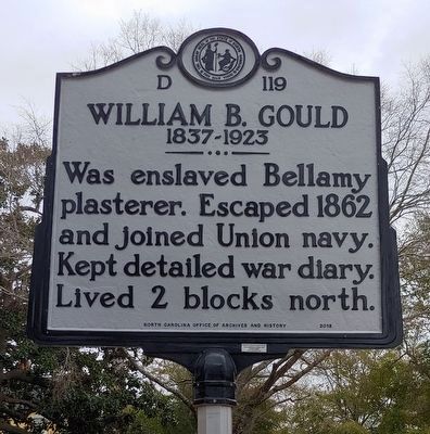 William B. Gould Marker image. Click for full size.