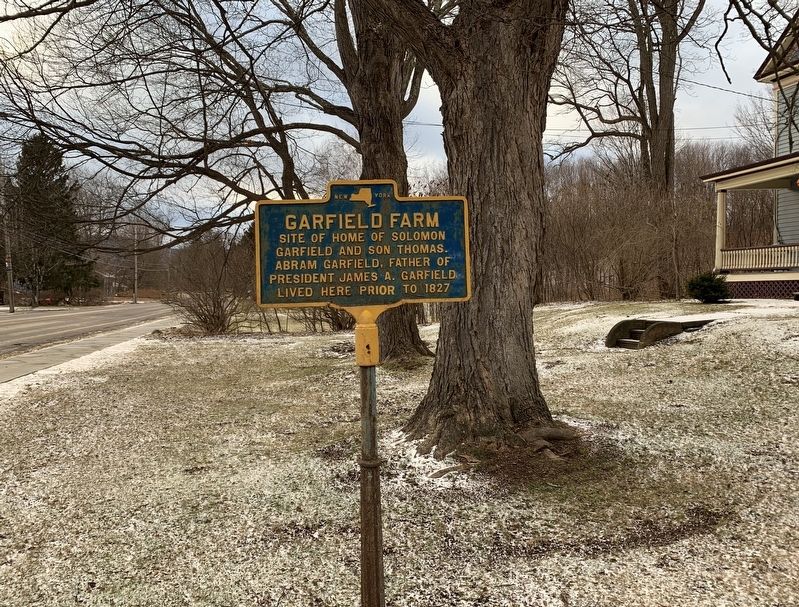Garfield Farm Marker. Click for full size. Garfield Farm Marker image. Click for full size.