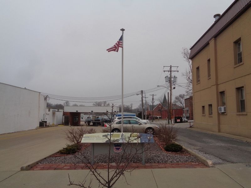 Vandalia Marker. Click for full size. Vandalia Marker image. Click for full size.
