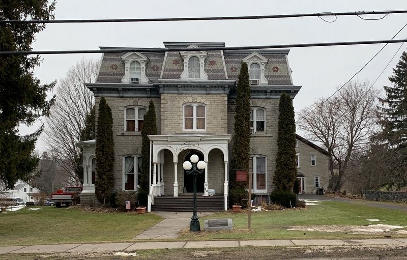 Limestone Mansion Marker. Click for full size. Limestone Mansion Marker image. Click for full size.