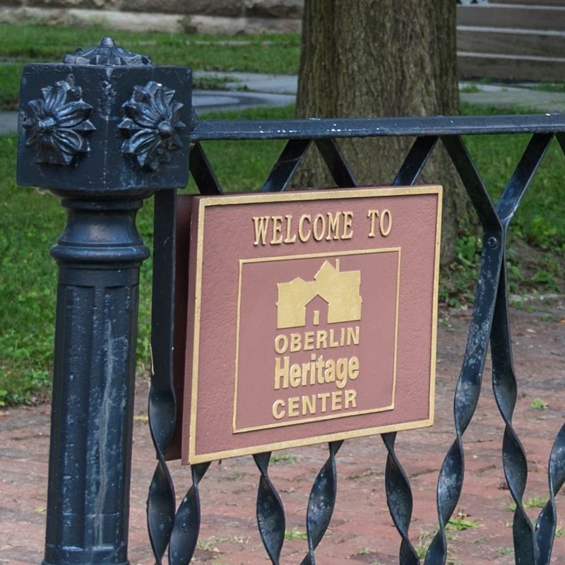 Welcome to Oberlin Heritage Center Tablet image. Click for full size.