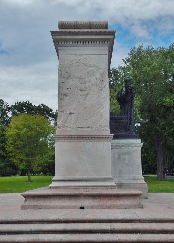 Albany Soldiers and Sailors Memorial (<i>southeast side</i>) image. Click for full size.