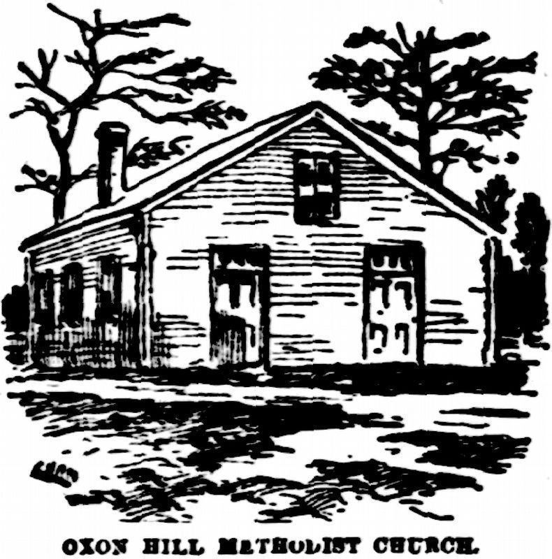 Oxon Hill Methodist Episcopal Church image. Click for full size.