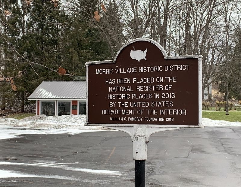 Morris Village Historic District Marker image. Click for full size.
