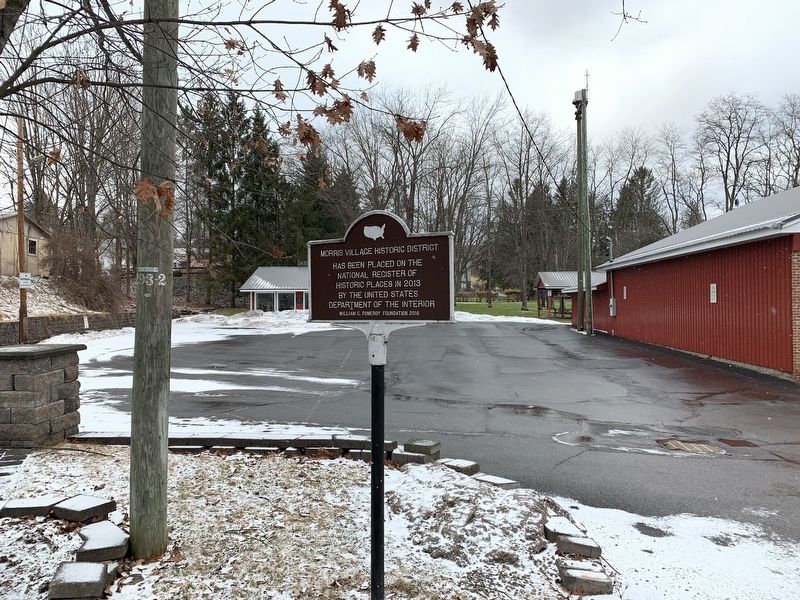 Morris Village Historic District Marker image. Click for full size.