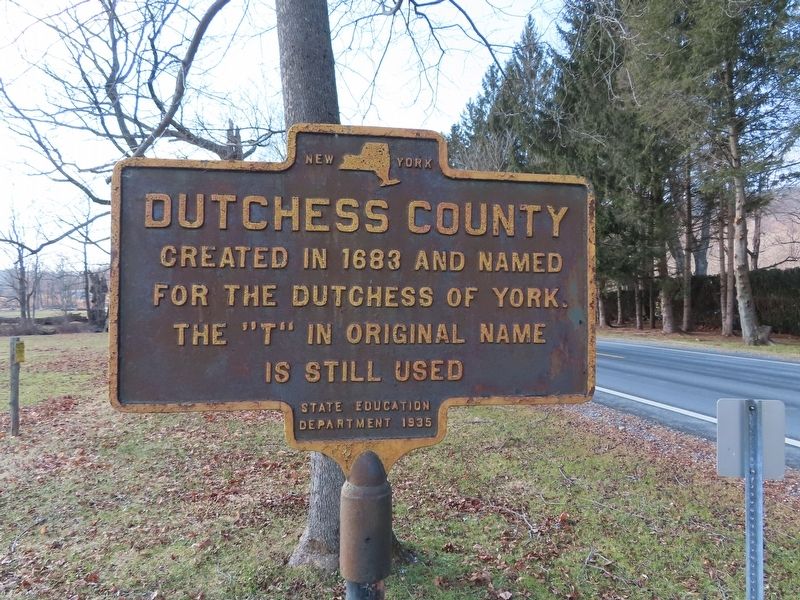Dutchess County Marker image. Click for full size.