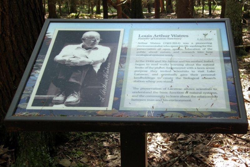 Louis Arthur Watres Marker. Click for full size. Louis Arthur Watres Marker image. Click for full size.