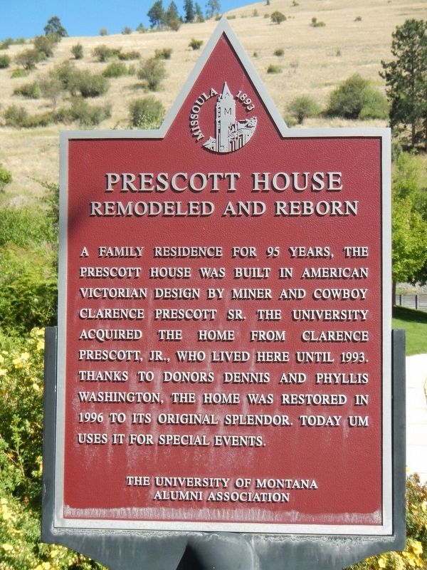 Prescott House Marker image. Click for full size.