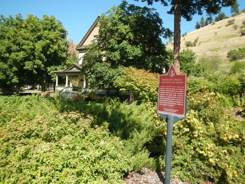 Prescott House and Marker image. Click for full size.