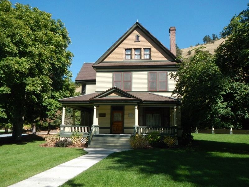 Prescott House Marker. Click for full size. Prescott House Marker image. Click for full size.