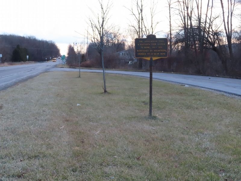 Applachian Trail Marker. Click for full size. Applachian Trail Marker image. Click for full size.
