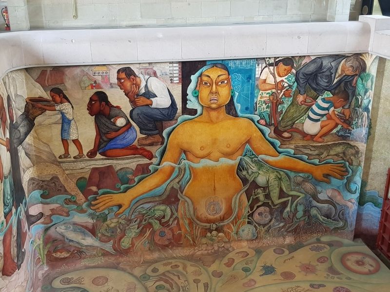 A portion of the Rivera mural at El Crcamo de Dlores image. Click for full size.