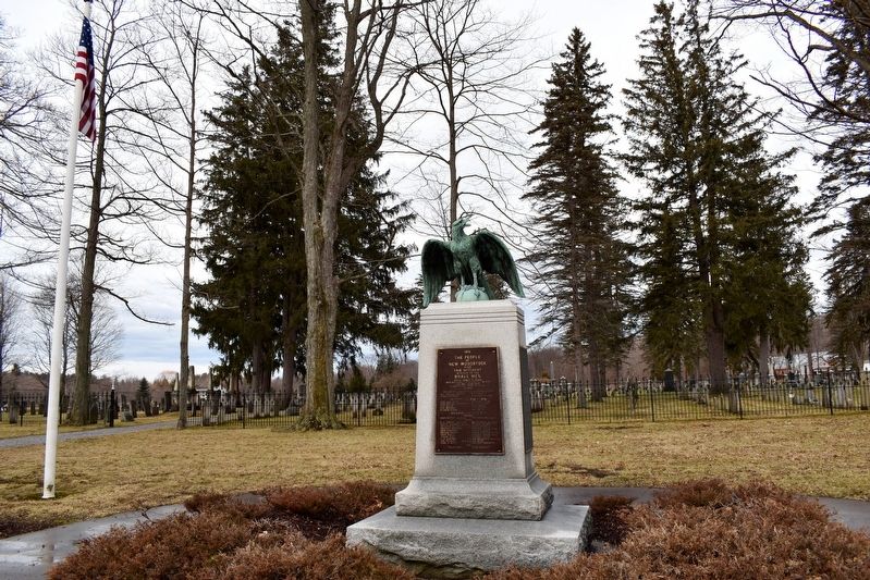 New Woodstock War Memorial. Click for full size. New Woodstock War Memorial image. Click for full size.