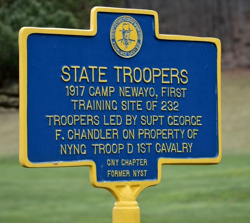 State Troopers Marker. Click for full size. State Troopers Marker image. Click for full size.