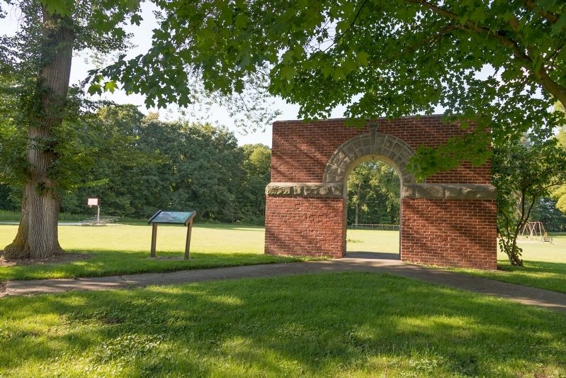 Birmingham School Entrance and Marker. Click for full size. Birmingham School Entrance and Marker image. Click for full size.