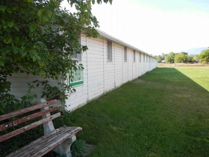 Fort Missoula Barrack Building, now a museum. Click for full size. Fort Missoula Barrack Building, now a museum image. Click for full size.