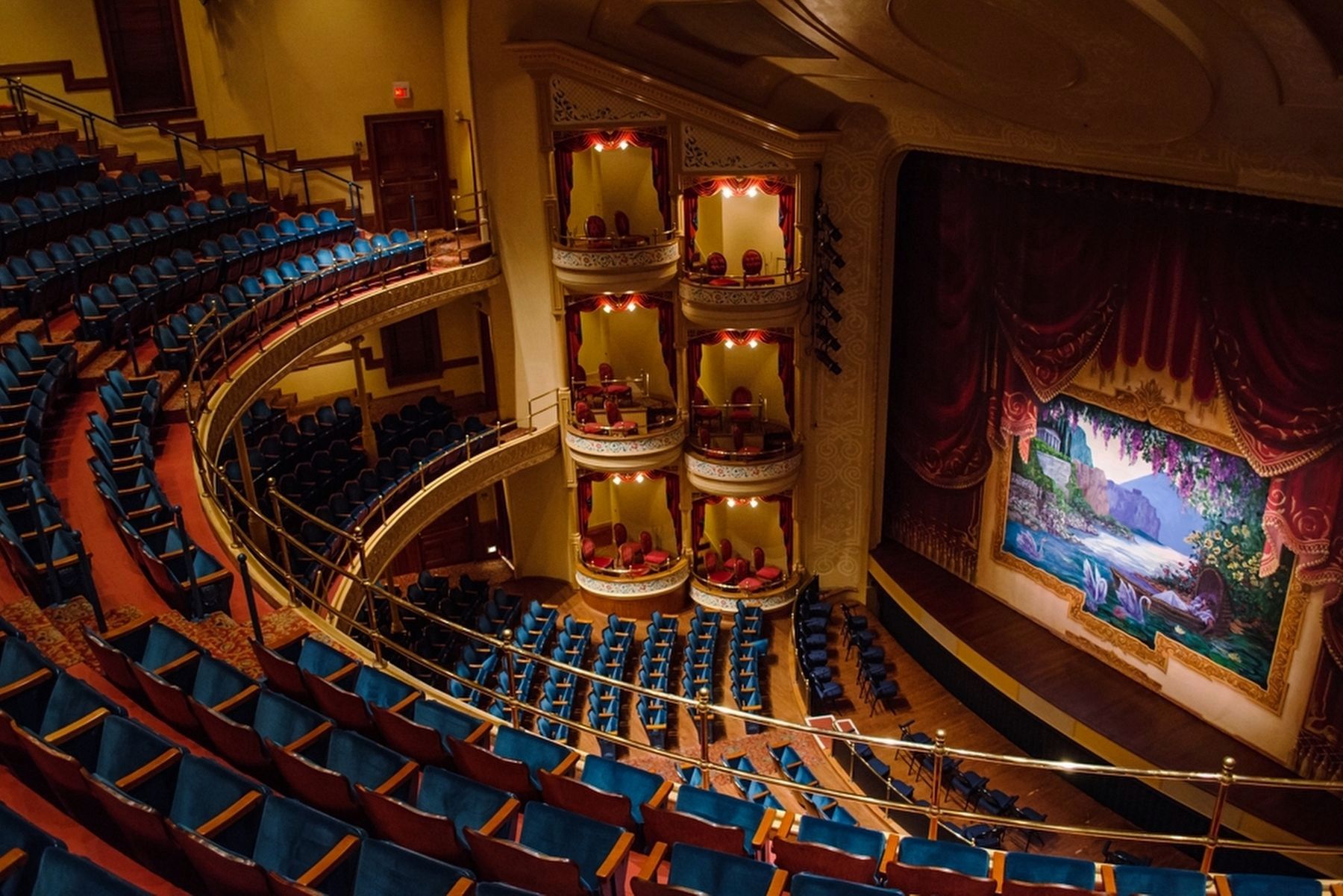 Wonderful Grand 1894 Opera House. Single shot from the third tier. Click for full size. Wonderful Grand 1894 Opera House. Single shot from the third tier image. Click for full size.