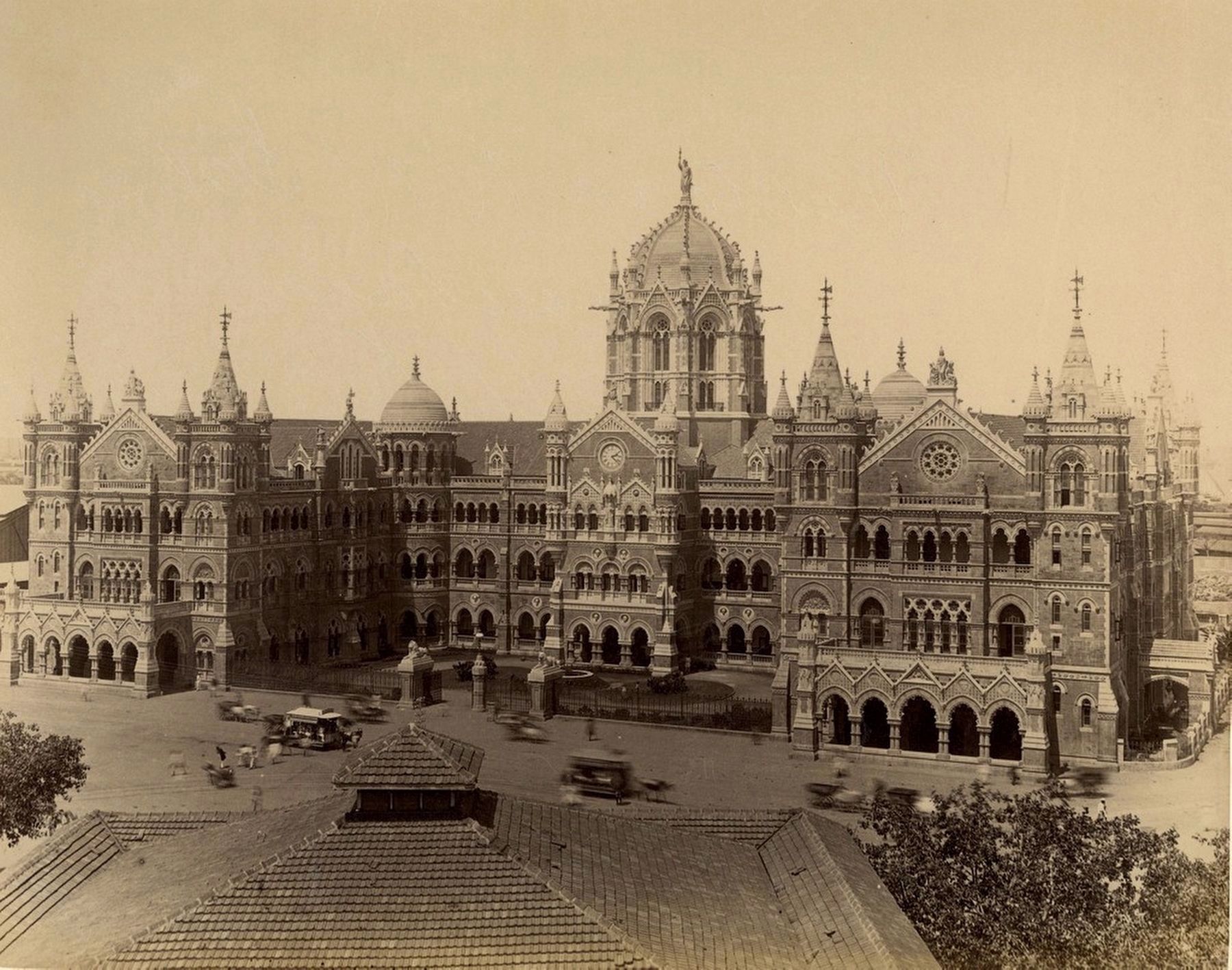 Victoria Terminus, Mumbai image. Click for full size.