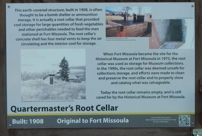 Quartermaster's Root Cellar Marker image. Click for full size.