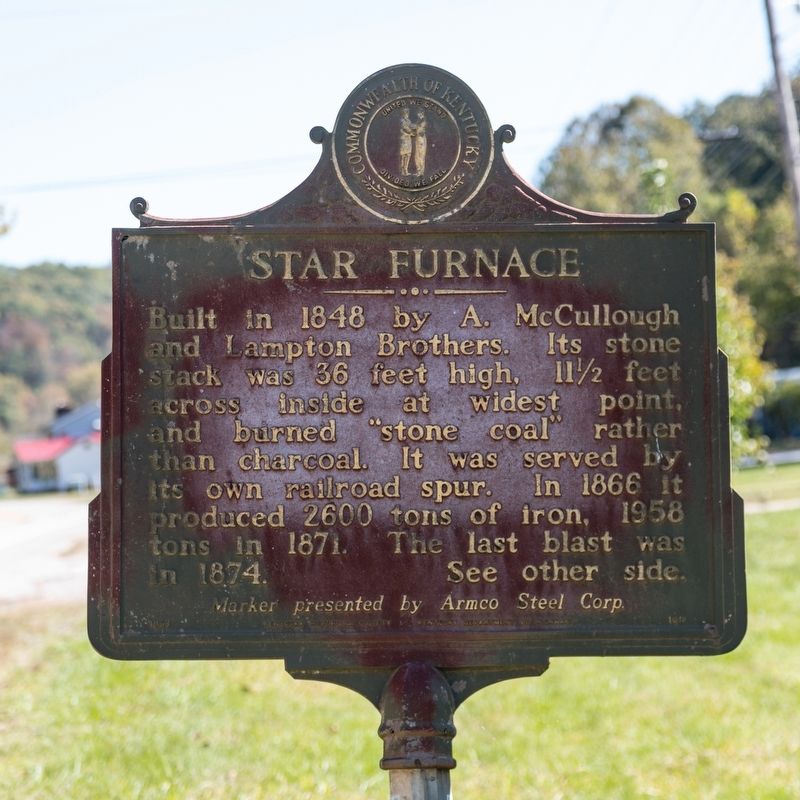 Star Furnace side of marker image. Click for full size.
