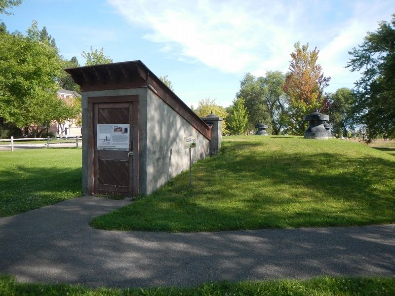 Quartermaster's Root Cellar and Marker image. Click for full size.