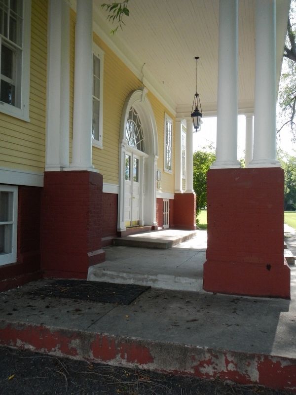 Fort Missoula Post Headquarters (T-2) Building and Marker. Click for full size. Fort Missoula Post Headquarters (T-2) Building and Marker image. Click for full size.