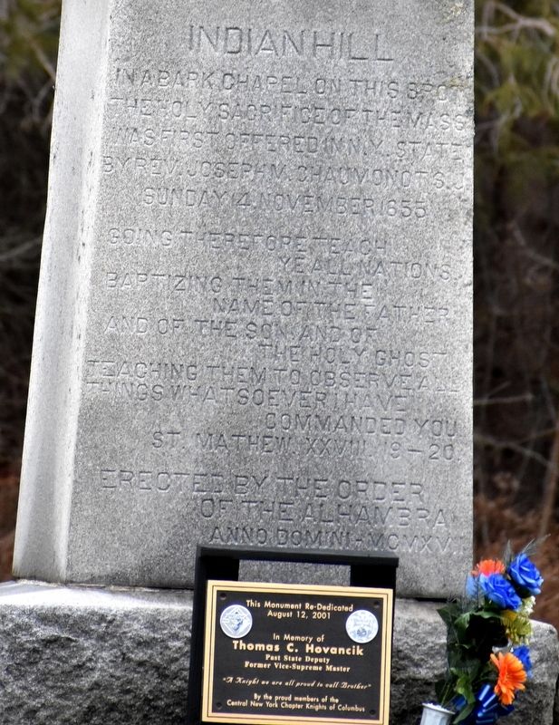 Indian Hill Marker image. Click for full size.