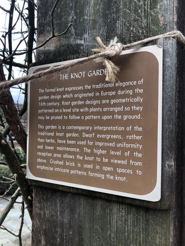 The Knot Garden Marker image. Click for full size.