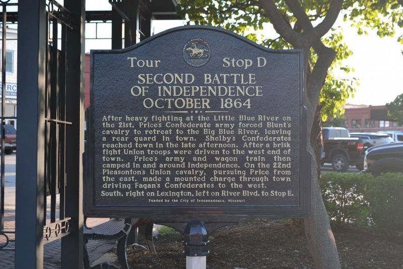Second Battle of Independence Marker image. Click for full size.