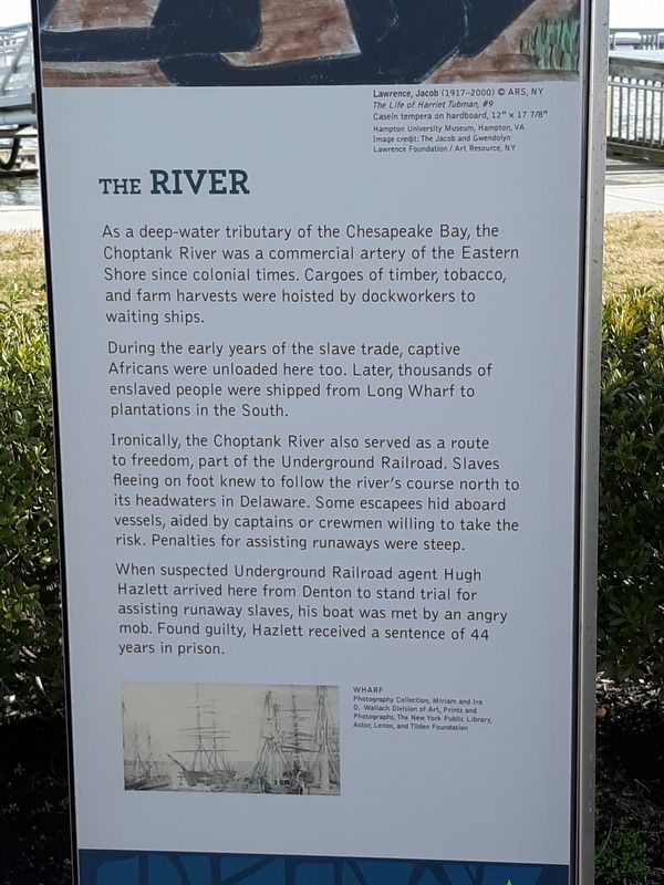 The Choptank River Marker image. Click for full size.