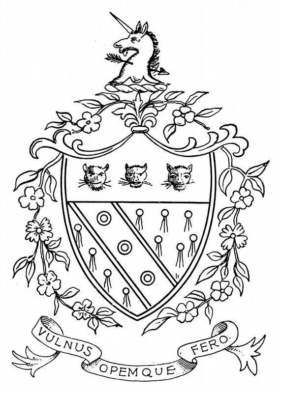 Vulnus Opemque Fero<br>“I bear a wound and a healing.” image. Click for full size.