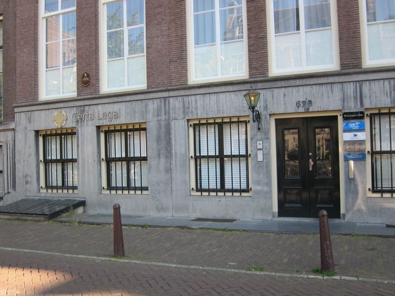 Dr. Evert Van Dieren Marker - wide view. Click for full size. Dr. Evert Van Dieren Marker - wide view image. Click for full size.