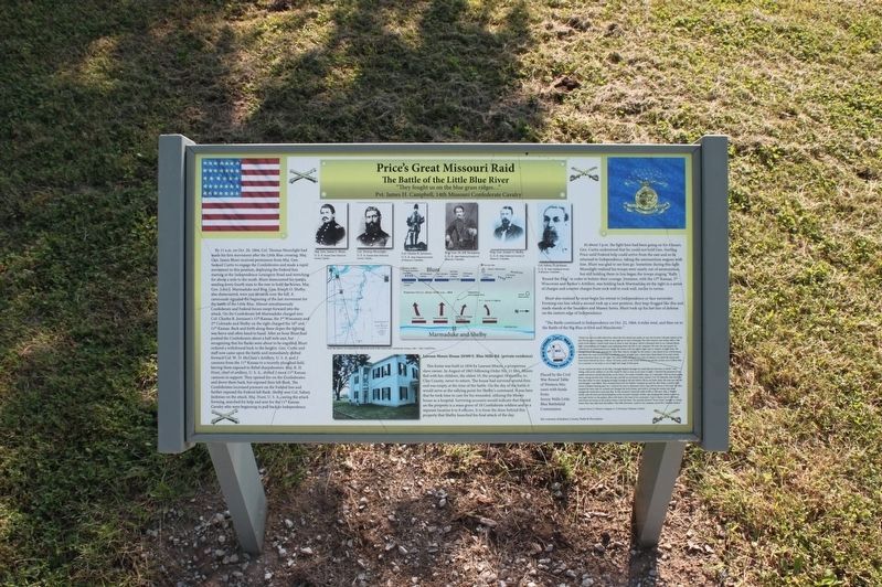 Price's Great Missouri Raid Marker image. Click for full size.