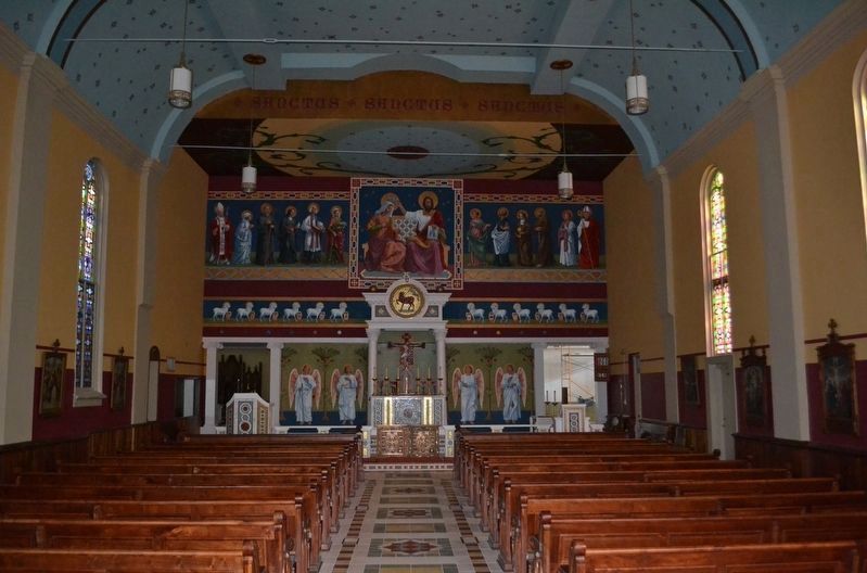 St. Mary's Catholic Church Sanctuary image. Click for full size.