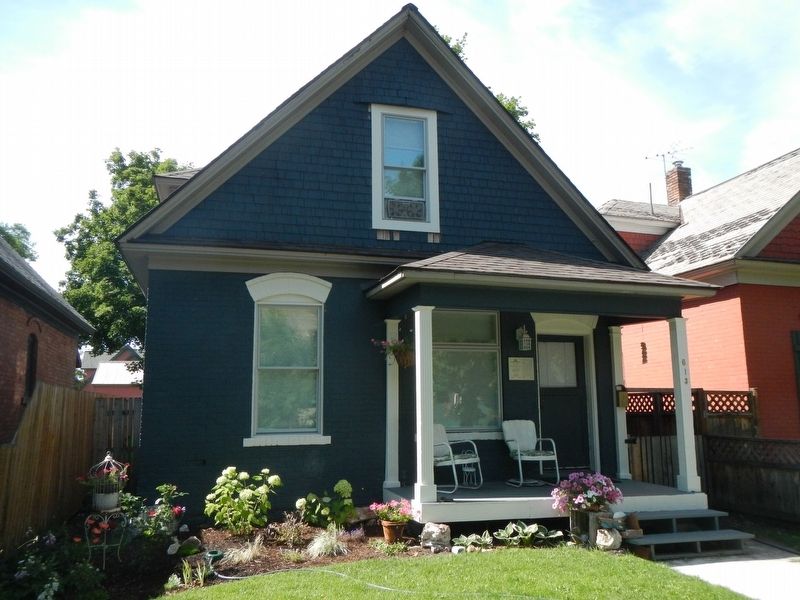 613 North Third Street West House and Marker image. Click for full size.