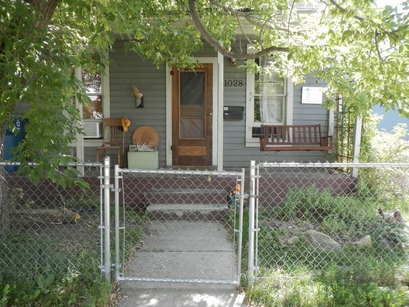 1028 Wolf Street House and Marker image. Click for full size.