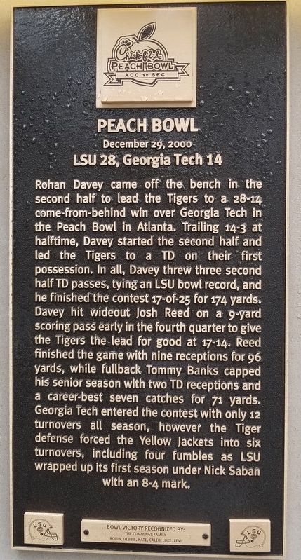 Peach Bowl Marker image. Click for full size.