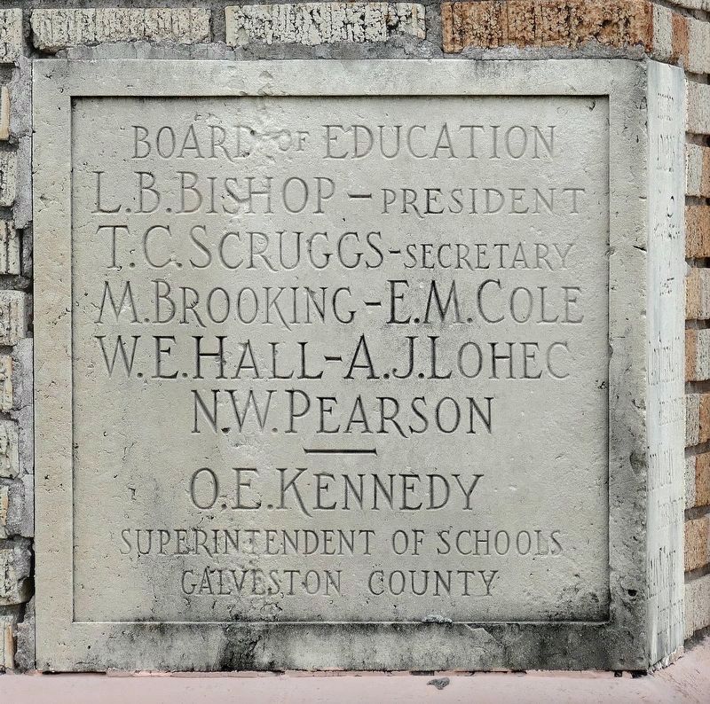 Santa Fe Consolidated High School Cornerstone image. Click for full size.
