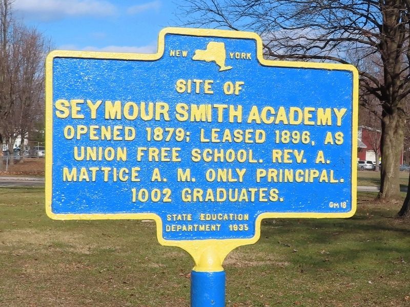 Seymour Smith Academy Marker image. Click for full size.