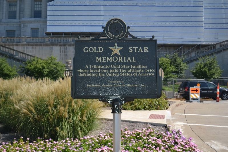 Gold Star Memorial Marker image. Click for full size.