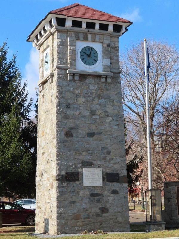 The Pine Plains Clock Tower image. Click for full size.